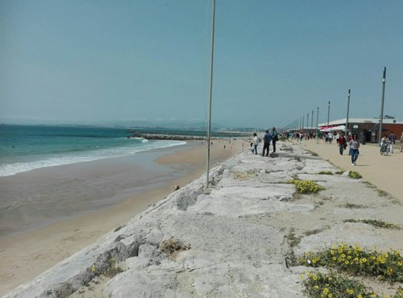 Praia do CDS, Costa da Caparica, Portugal